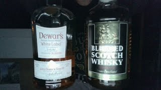 Dewars White Label vs WD Liquors Blended Scotch Whisky [upl. by Asile]