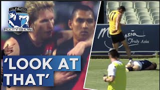 The best clashes between teammates and coaches  Sunday Footy Show  Footy on Nine [upl. by Justus]