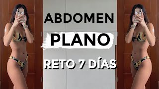 EJERCICIOS PARA ABDOMEN Y CINTURA Rutina Para Abdomen Plano amp Cintura Pequeña RETO 7 DÍAS [upl. by Currier]