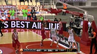 Highlights Olympiacos  Zalgiris Kaunas [upl. by Copland854]