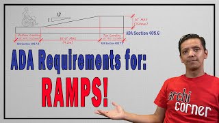 AC 005  UPDATED April 2022  Typical ADA Requirements for ramps [upl. by Cuyler]