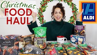 ALDI CHRISTMAS FOOD HAUL WITH PRICES 2020  NEW IN ALDI FOR CHRISTMAS UK [upl. by Rosabelle]