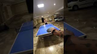 Underground Table Tennis Battle Goes VIRAL shorts [upl. by Ynnoj]