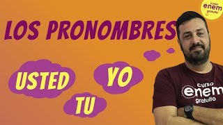 LOS PRONOMBRES PRONOMES DO ESPANHOL  Resumo de Espanhol para o Enem [upl. by Goldstein76]