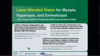 Laser Blended Vision Presentation  Dan Reinstein [upl. by Asi]