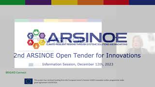 ARSINOE 2nd Open Tender  Info Session [upl. by Virnelli]