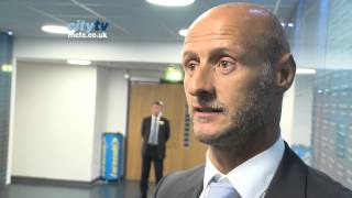 City EDS 40 Middlesbrough Lombardo amp Hiwula post match reaction U21 Premier League [upl. by Deming338]