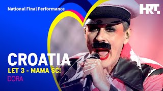 Let 3  Mama ŠČ  Croatia 🇭🇷  National Final Performance  Eurovision 2023 [upl. by Mcfadden]