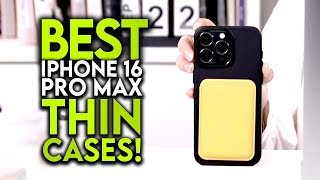 Top 5 Best iPhone 16 Pro Max Thin Cases✅ [upl. by Gleeson]