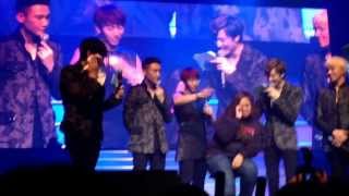 UKISS bringing quotsuper fanquot to the stage 140111 [upl. by Adnovahs]