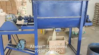 Ribbon blender mixer [upl. by Hameean]