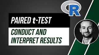 Paired tTest in R  calculation and interpretation in under 3 minutes [upl. by Ytomit]