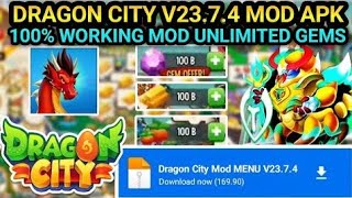 Dragon City Mod APK 23141 Gameplay  Dragon City Mod APK With Tutorial 2024 Dragon City Mod Menu [upl. by Eenhpad]