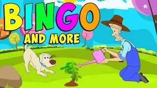 BINGO Bingo Song Bingo Song With Lyrics  Nursery Rhymes Part 1 [upl. by Eliath]