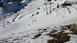 Skiing above Braunwald Switzerland [upl. by Phillane]