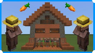 How To Build A Villager Breeder Minecraft Bedrock Edition [upl. by Yspyg]