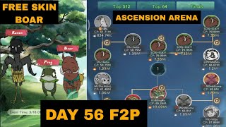 DAY 56 F2P FINALS IN ASCENSION ARENA  FREE SKIN  NOBODYS ADVENTURE CHOPCHOP [upl. by Harriet871]