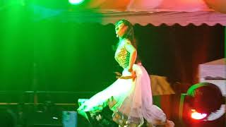 Boggy Boggy winner Kabita Nepali Dance at Gurkhas Cultural party Brunei [upl. by Enilhtak]