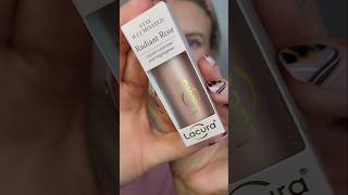 RARE BEAUTY HIGHLIGHTER DUPE 👀 aldi lacura makeupdupes newmakeup [upl. by Zamir]