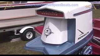 Gone But Not Forgotten The Homelite 55 Outboard Motor [upl. by Derrick175]