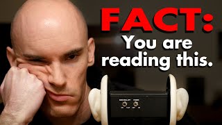 ASMR  Extremely Boring Facts Thatll Put You to Sleep Guaranteed [upl. by Karol474]