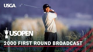 2000 US Open Round 1 Tiger Woods Kicks Things Off at Pebble Beach  Full Broadcast [upl. by Heeley8]