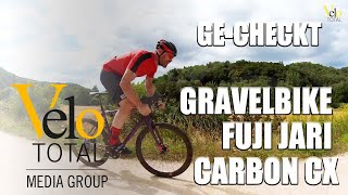 GECHECKT FUJI JARI CARBON CX  Gravelbike [upl. by Guerin678]