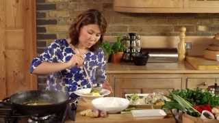 Ping Coombes Cooks Kari Laksa [upl. by Corabella951]