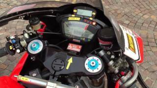 Sound Aprilia Rsv4 Akrapovic Vs Ducati 1098 Termignoni 70 [upl. by Harl]