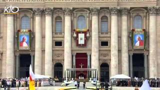 Rite de canonisation des Papes Jean XXIII et JeanPaul II [upl. by Boggers]