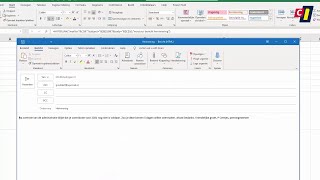 Excel  E mail versturen [upl. by Hyatt]