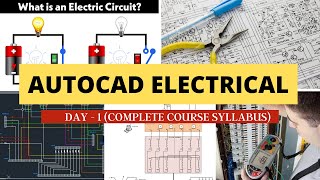 AutoCAD Electrical Live Class Day  1 [upl. by Trinl]