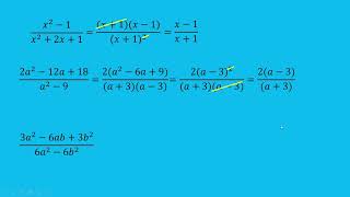 Algebrai törtek egyszerűsítése [upl. by Anohsal260]