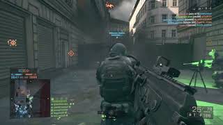 Battlefield 4  Ace 53 Sv Gameplay In Operation Metro 28KD [upl. by Allemap]