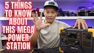 Pecron e1500 Pro battery power station  5 thing you need to know about this portable generator [upl. by Viddah]