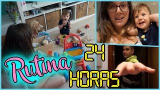 RUTINA 24 horas REALES con mi bebé de 10 meses ∞ Junio 2017 Vlog Happy Ohana [upl. by Llenyaj]