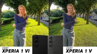 Sony Xperia 1 VI VS Sony Xperia 1 V Camera Test [upl. by Fraase64]