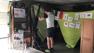 Concept2 Skierg 100km world record [upl. by Lachman]