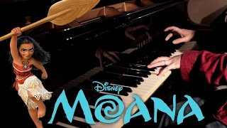 Moana  How Far Ill Go  Epic Piano Solo Cover  Leiki Ueda [upl. by Zashin317]