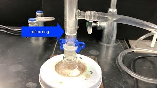 Diels Alder Reaction Experiment Part 2 Reflux and Isolation [upl. by Lothar]