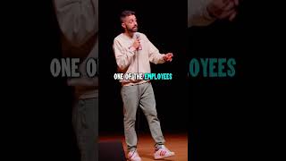 Whistle while you work standupcomedy news short [upl. by Drahsar]