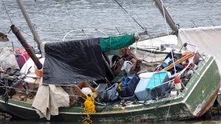 Storm Washes Boats Ashore [upl. by Akimas]