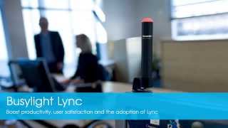 Kuando Busylight Lync and Skype status light [upl. by Kcirrem]