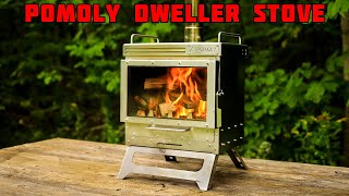 Pomoly Dweller Wood Stove  Portable Wood Stove For Tiny Homes And Van Life [upl. by Ibba]