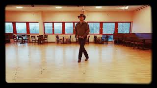 Copperhead Road Line Dance  Short Demo [upl. by Uv]