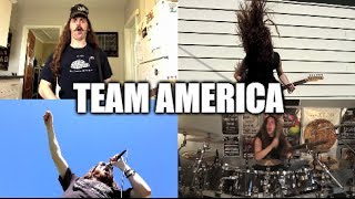 Team America song oneman full band cover [upl. by Lenaj]