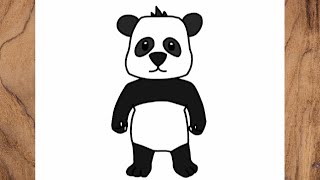 How to draw PANDA BEAR from Stumble Guys [upl. by Jerald483]