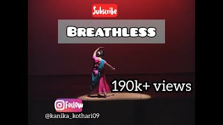 Breathless song  Shankar Mahadevan  Semiclassical Dance  Best Performance  Vidyashram Jaipur [upl. by Lusty]