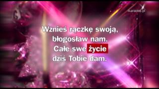 Kolęda  Zaśnij Dziecino karaoke [upl. by Ramirolg]