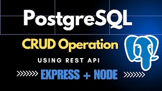 ExpressJS  NodeJS  PostgreSQL CRUD Operations Simplified for Beginners  EzyCode [upl. by Krueger316]